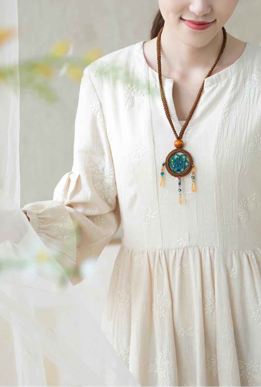 Ethereal Guardian Dreamcatcher Crochet Yarn Kit