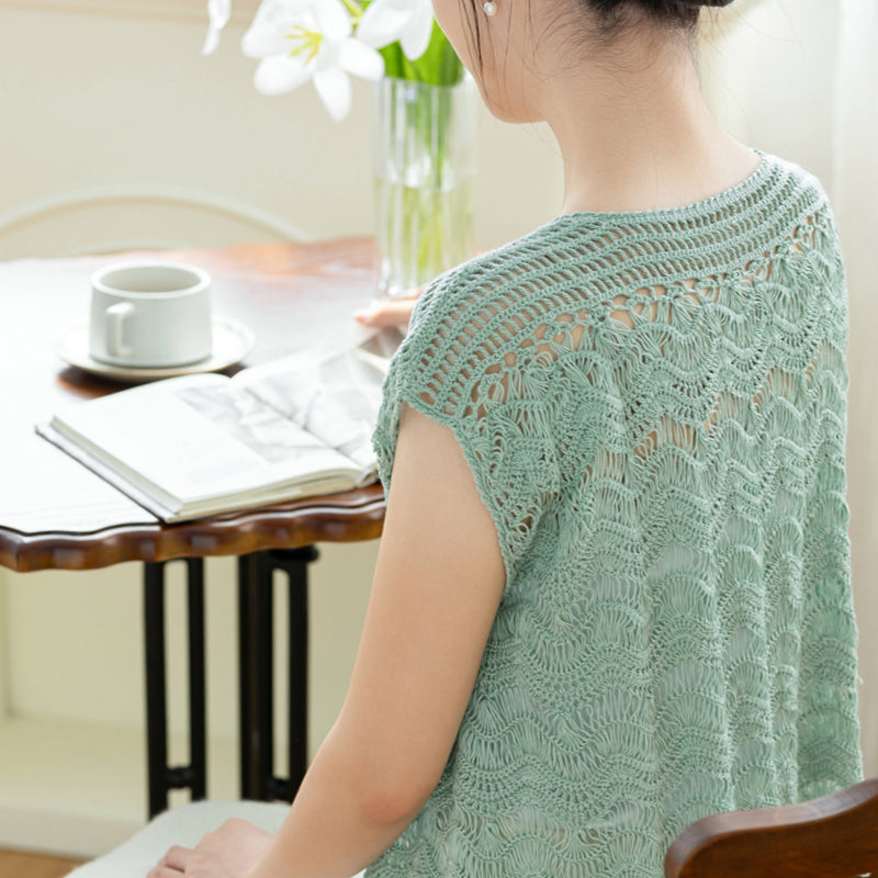Siyang Vest Crochet Yarn Kit