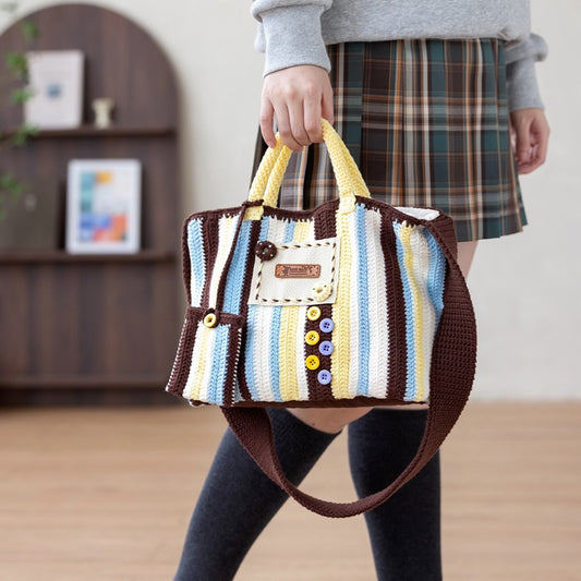 Häkelgarn-Set für Käsebeutel mit Meersalz