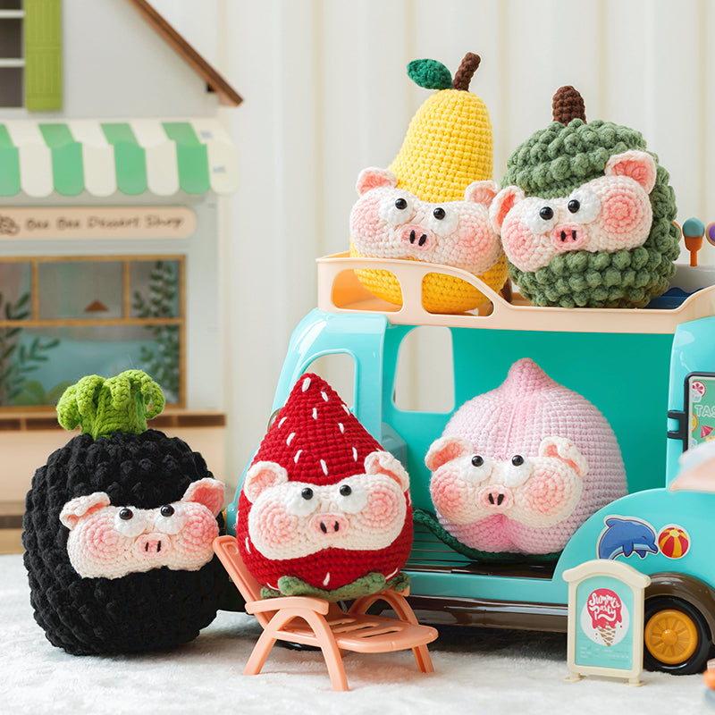 Fruity Piggy Crochet Pattern