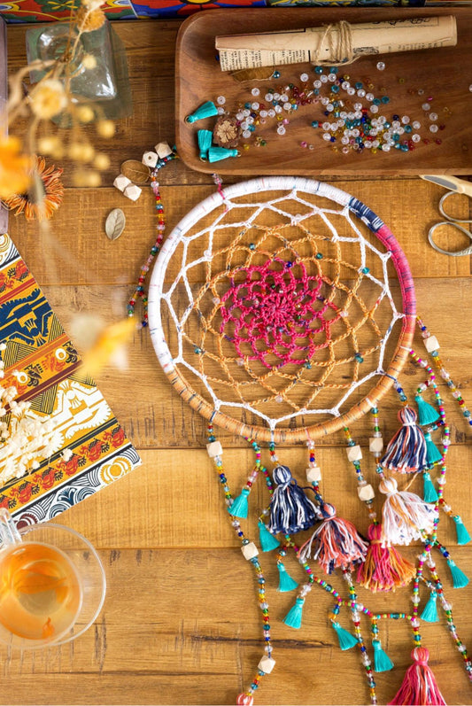 Dream-chaser Dreamcatcher Crochet Pattern