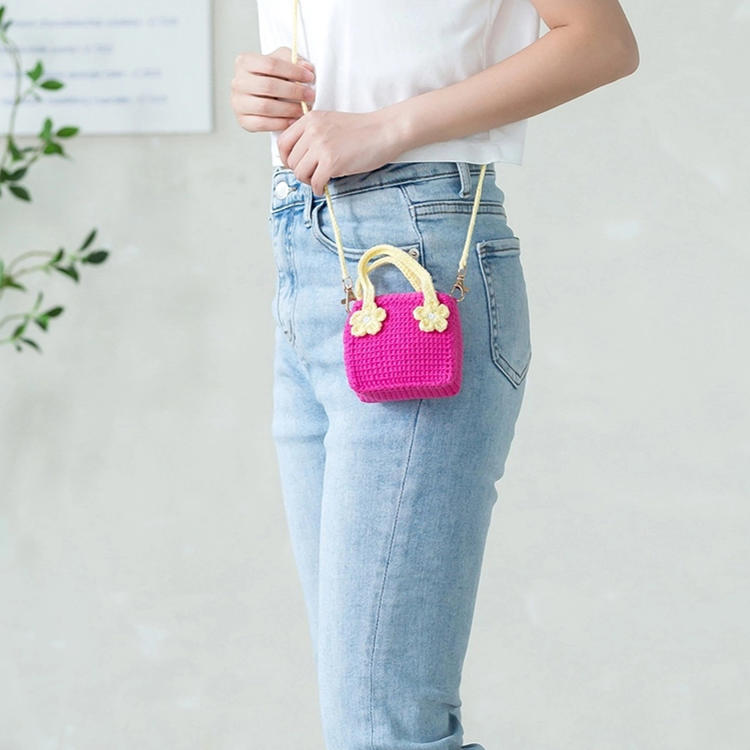 Flower Mini Bag Crochet Yarn Kit