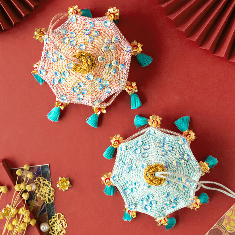 Dunhuang Imperial Canopy Sachet Crochet Yarn Kit