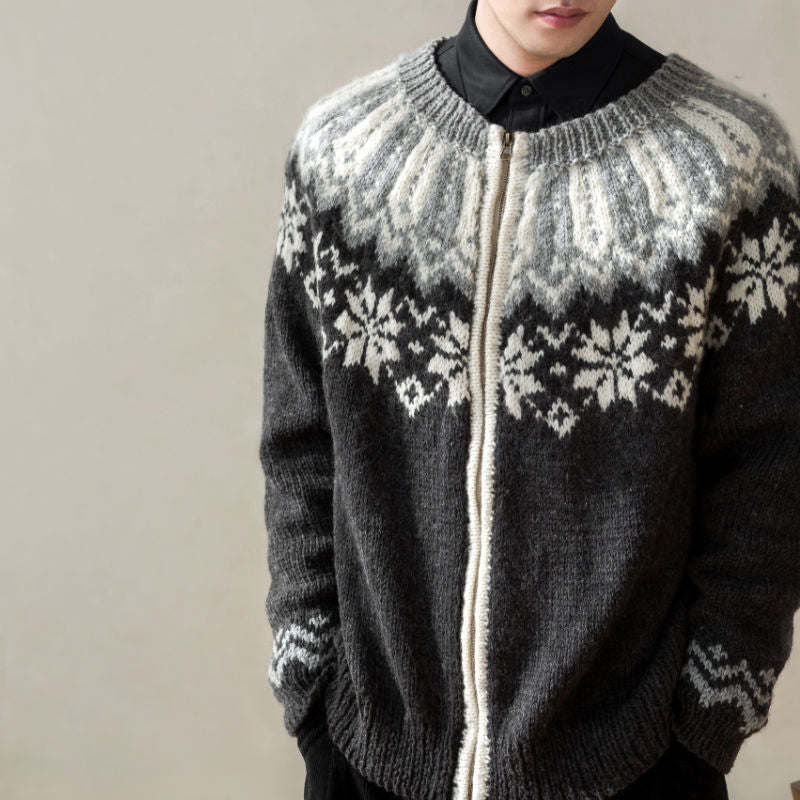 Winter Sunshine Cardigan Knit Pattern