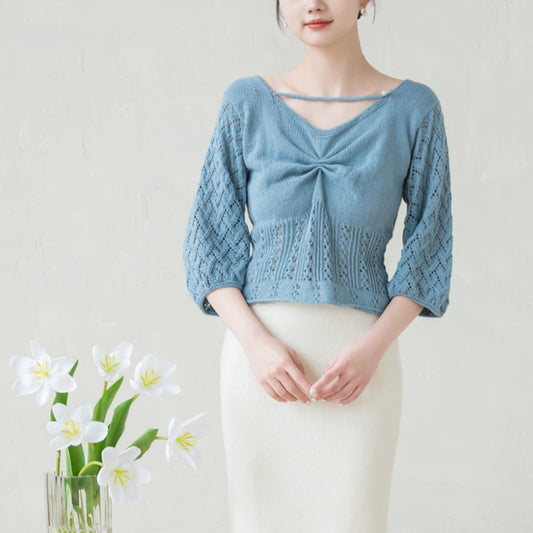 Strickmuster für Bluse „Jolie“