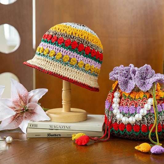 Tulip Set Crochet Yarn Kit