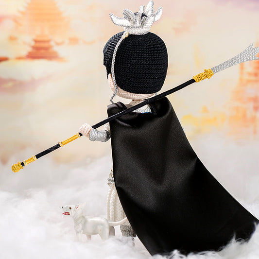 Kit de fil à crochet pour poupée Erlang Zhenjun