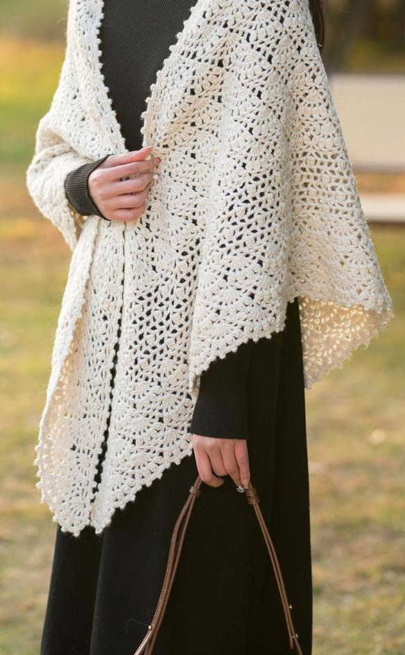 Linglong Shawl Crochet Yarn Kit