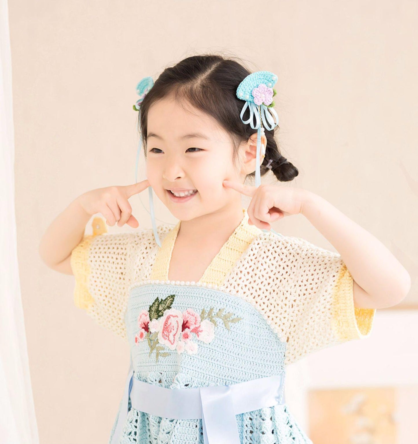 Blossom Hair Accessories Crochet Pattern