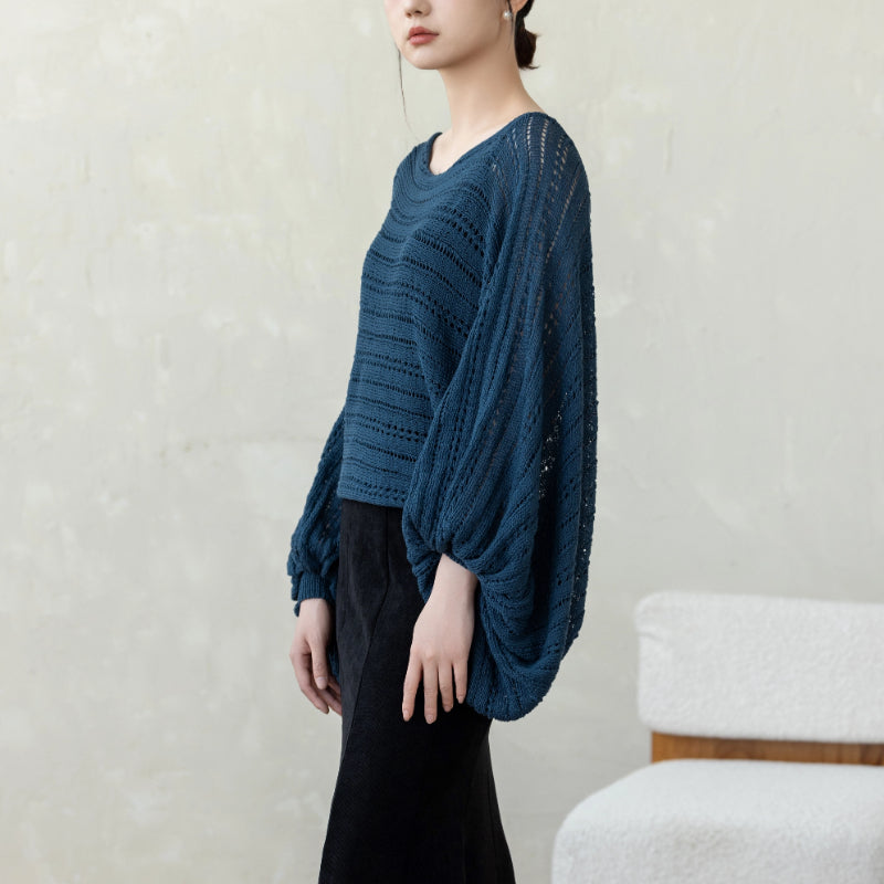 Shadow Pullover Knit Yarn Kit