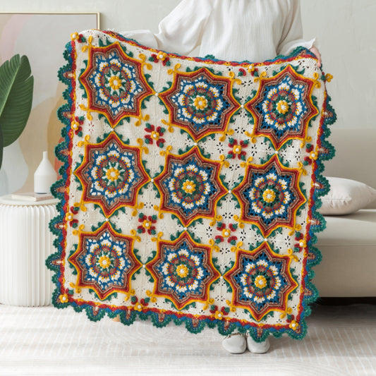 Glory Wave Title Blanke Crochet Pattern