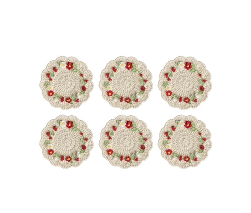 Pastorale Coaster Digital Crochet Pattern