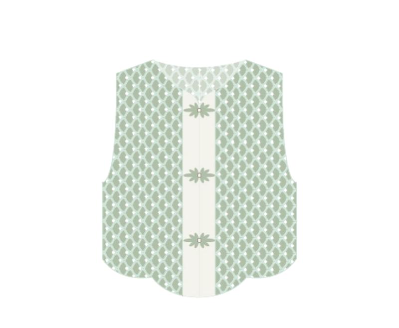 Cloud Vest Crochet Yarn Kit | Chinese Aesthetics Series | Susan's Family