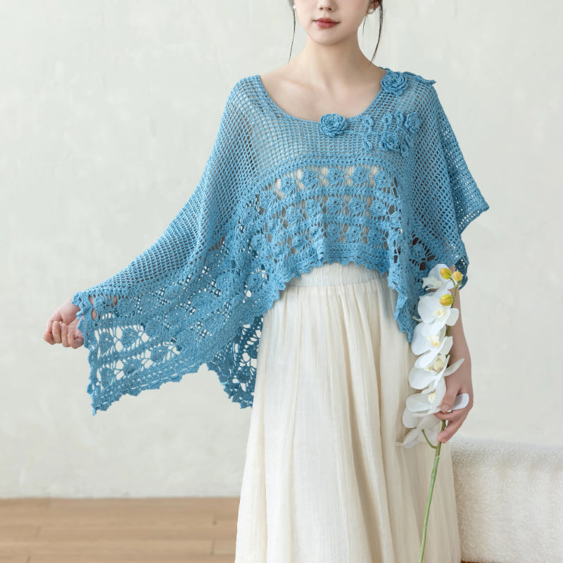 Floral Mist Pullover Crochet Pattern