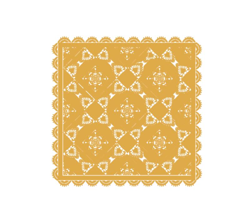 Serene Sandalwood Patchwork Blanket Crochet Yarn Kit