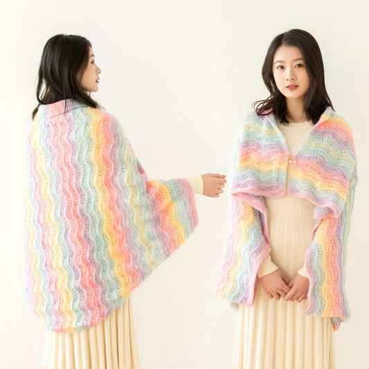 Mound Lily Blanket Knit Yarn Kit