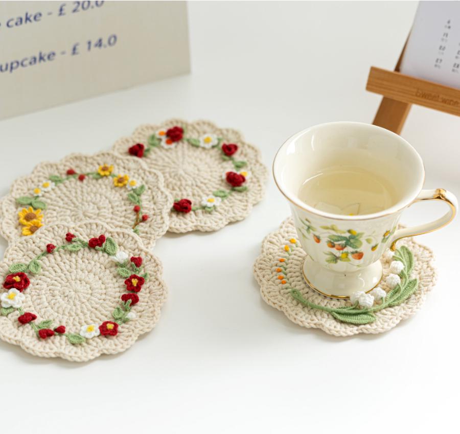 Pastorale Coaster Digital Crochet Pattern