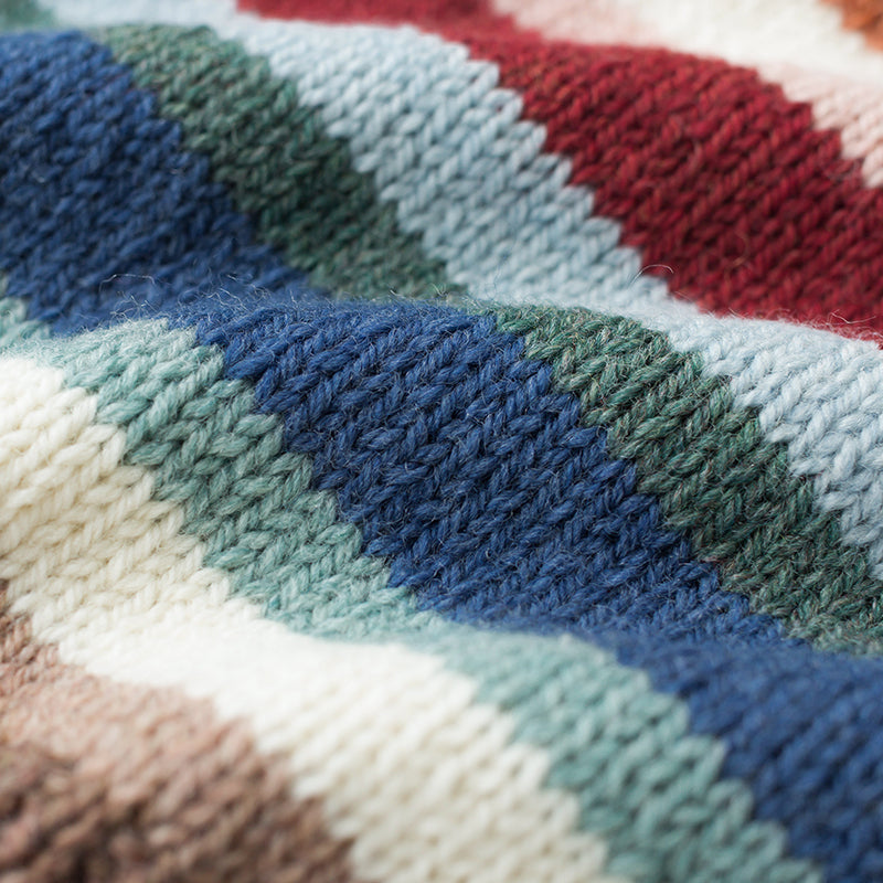 Vintage Stripe Vest Knit Pattern