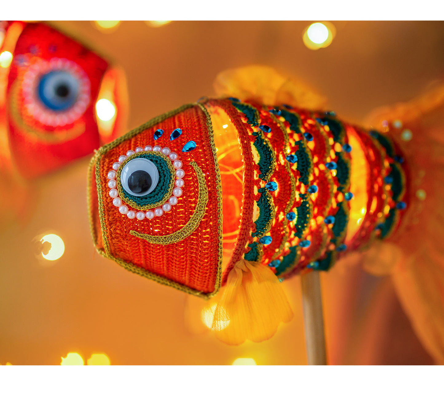 Lucky Koi Lantern Crochet Kit