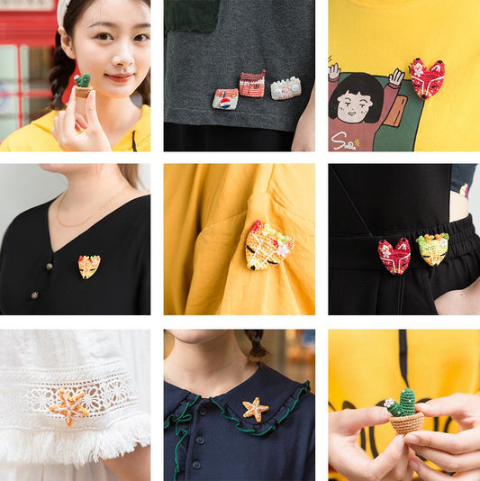Versatile Brooch Crochet Pattern