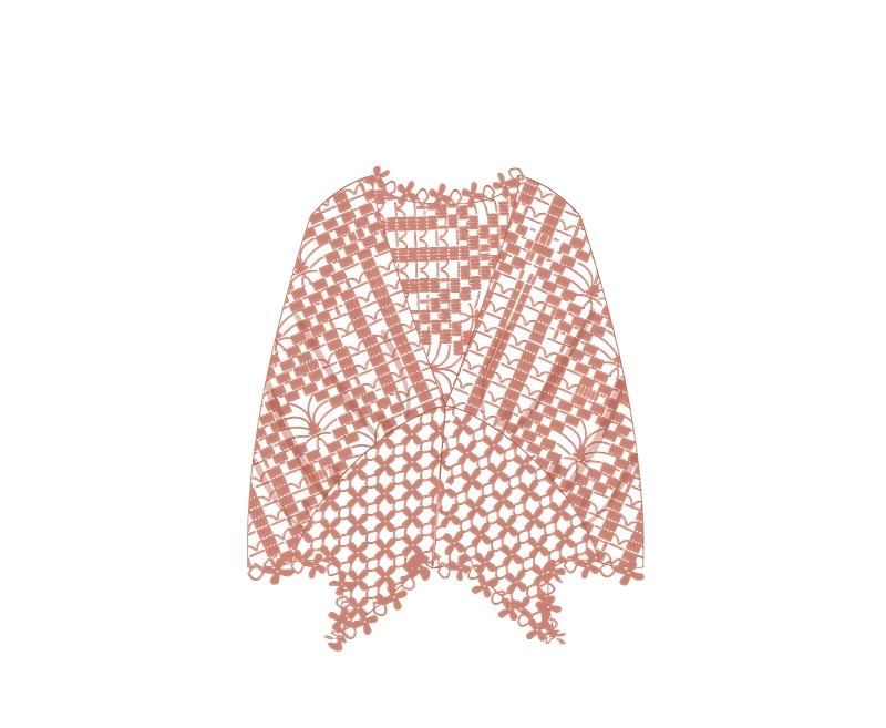 Rainelle Shawl Crochet Kit