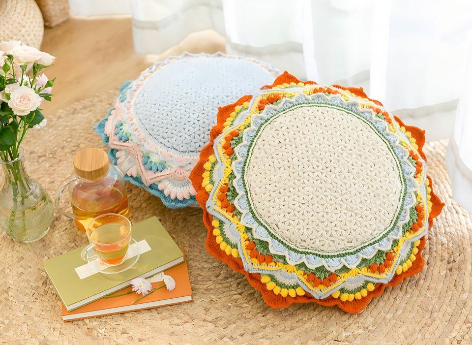 Lotus Pillowcase Crochet Pattern