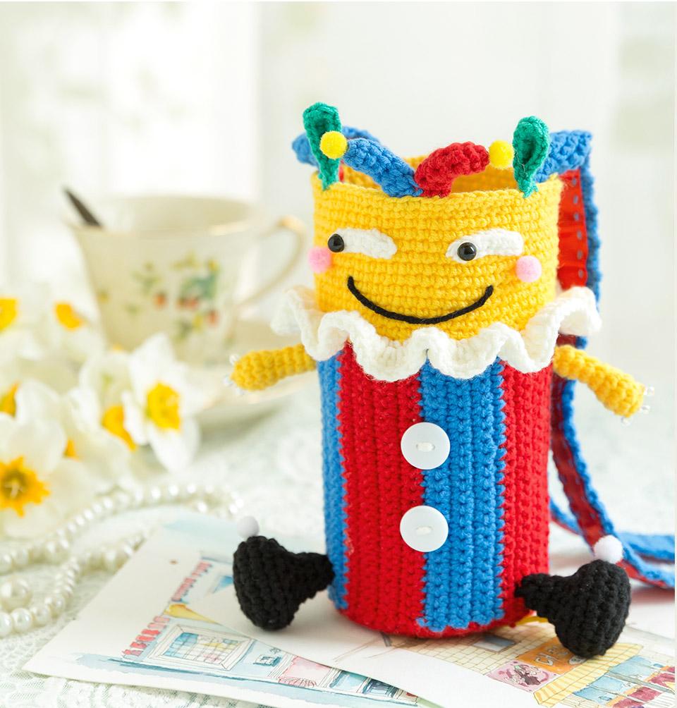 Cheerful Cup Cozy Crochet Kit