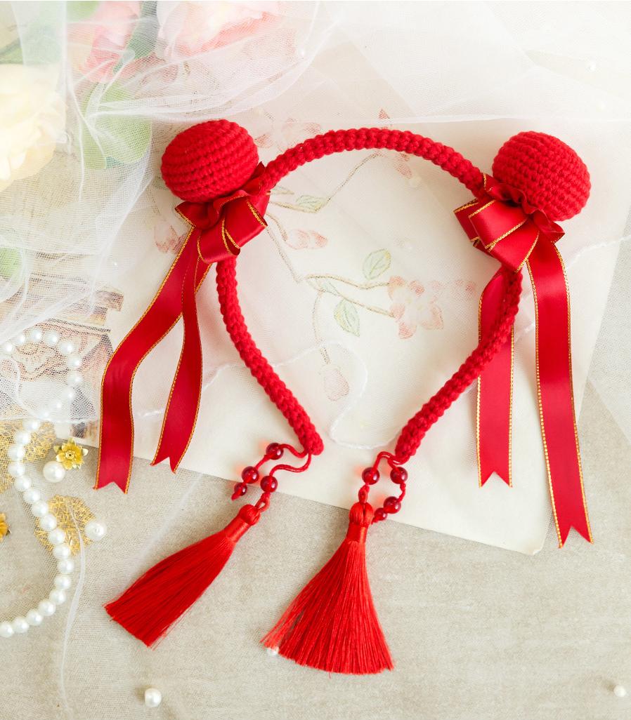 Fortune Barrettes Crochet Yarn Kit