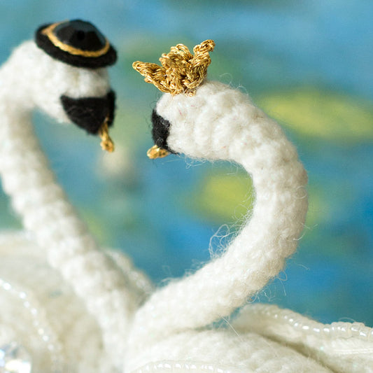 Swan Lake Music Box Crochet Yarn Kit