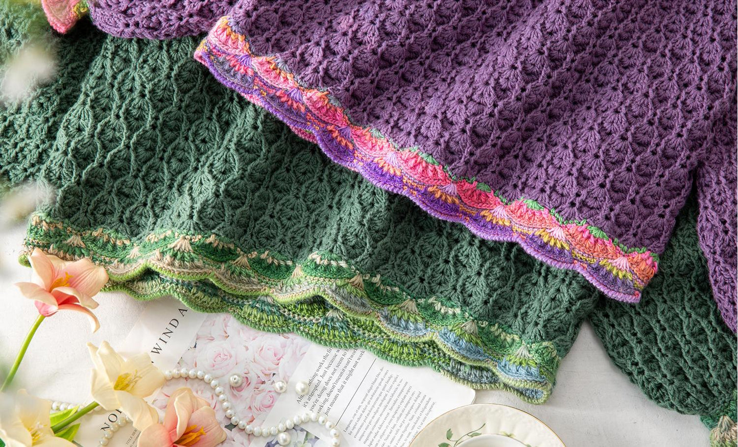 Meydan Yoke Pullover Crochet Pattern