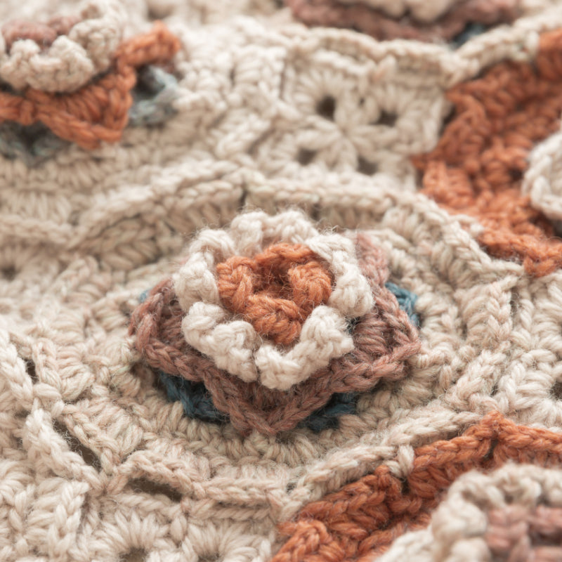 Vernal Patchwork Blanket Crochet Yarn Kit