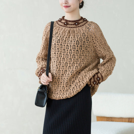 Boya Sweater Crochet Yarn Kit | Susan's Family