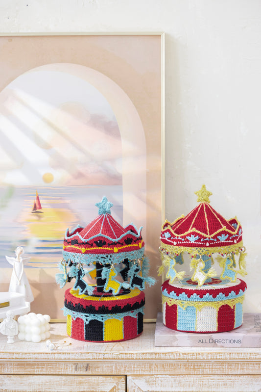 Merry-Go-Round Keeper Crochet Pattern