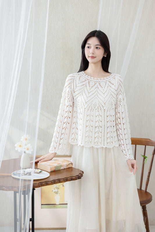 Plume Yoke Crochet Pattern