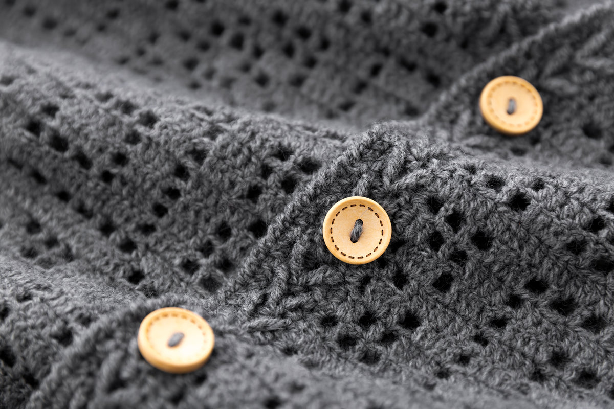 Square Cardigan Crochet Kit