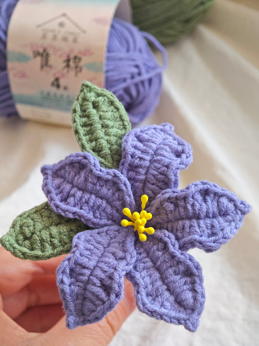 Hibiscus Hairpin Yarn Pack