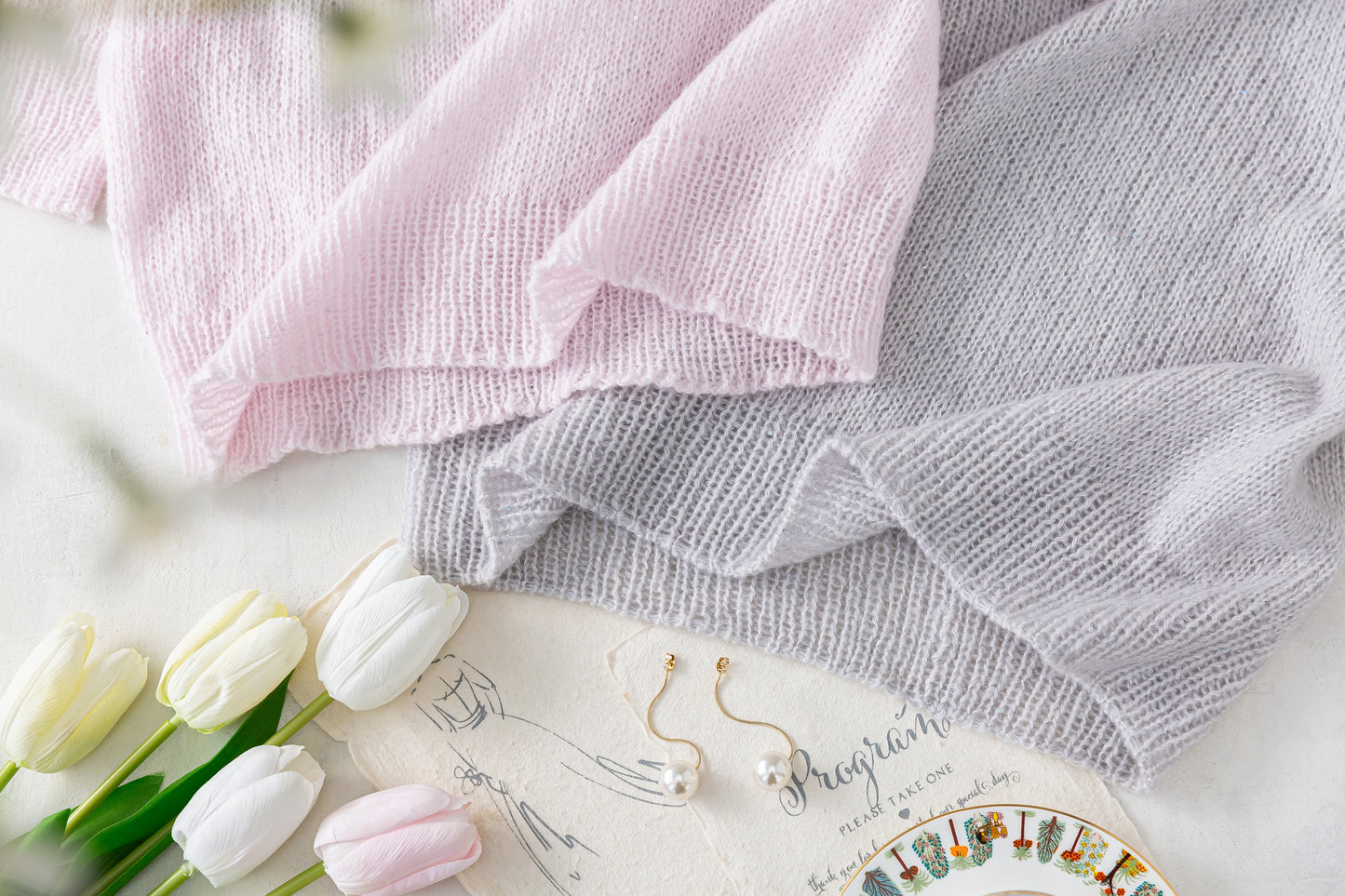Dainty Creamy Knit Kit