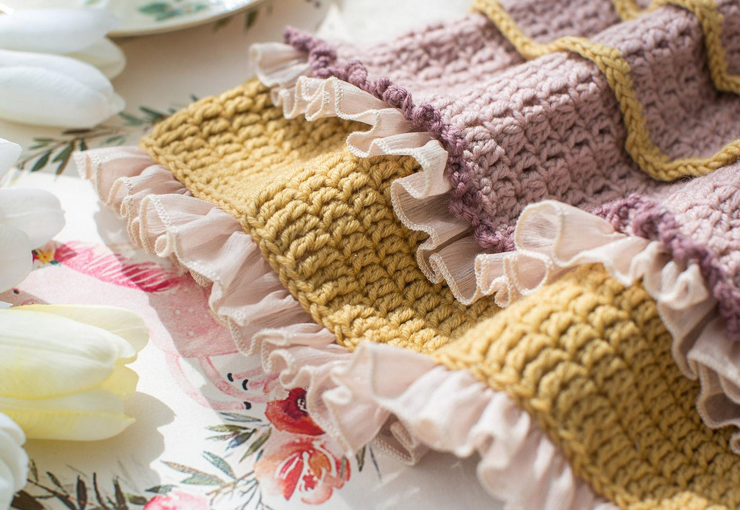 Victoria Waltz Dress Crochet Yarn Kit