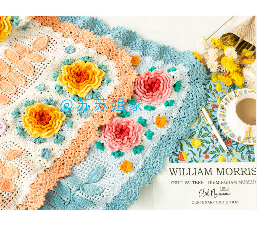 Morris's Rose Crochet Pattern