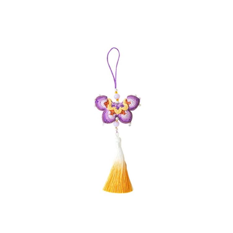Butterfly Scent Sachet Crochet Yarn Kit | Chinese Aesthetics Series | Susan's Family