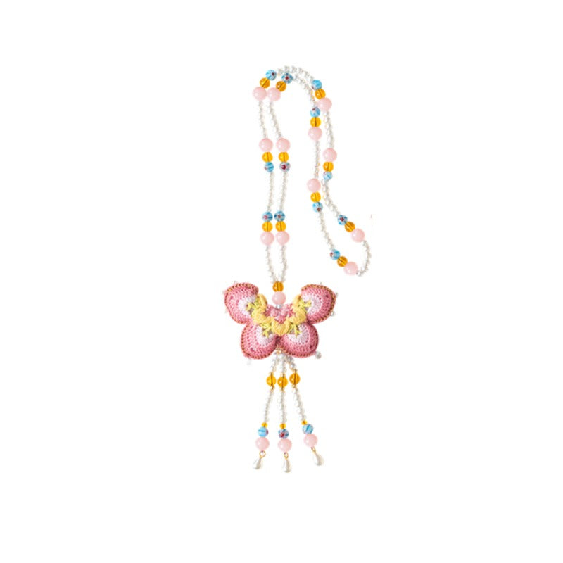 Butterfly Scent Sachet Crochet Yarn Kit | Chinese Aesthetics Series | Susan's Family