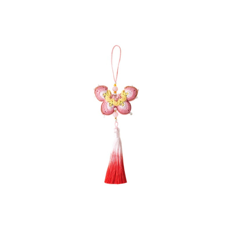 Butterfly Scent Sachet Crochet Yarn Kit | Chinese Aesthetics Series | Susan's Family