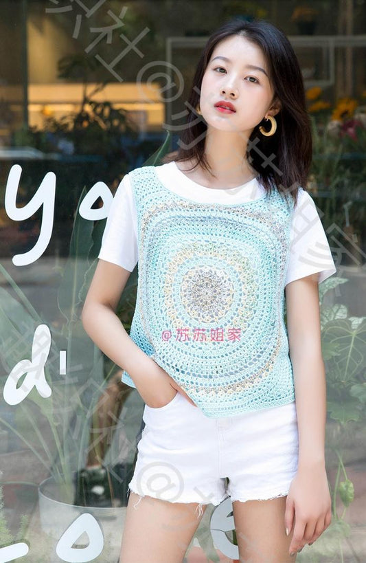 Jane Vest Crochet Pattern