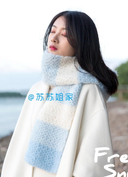 Freesia Scarf Crochet Pattern