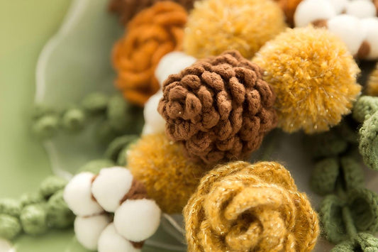 Retro Flower Bouquet Crochet Kit