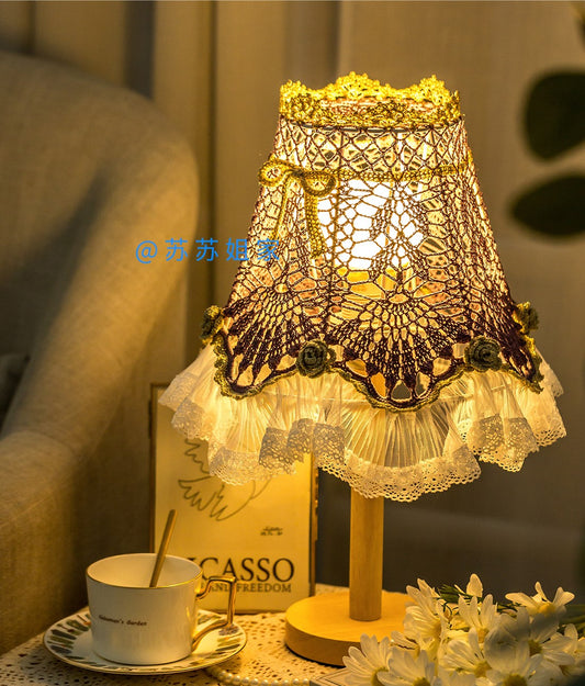 The Victorian Lace Lampshade Crochet Pattern