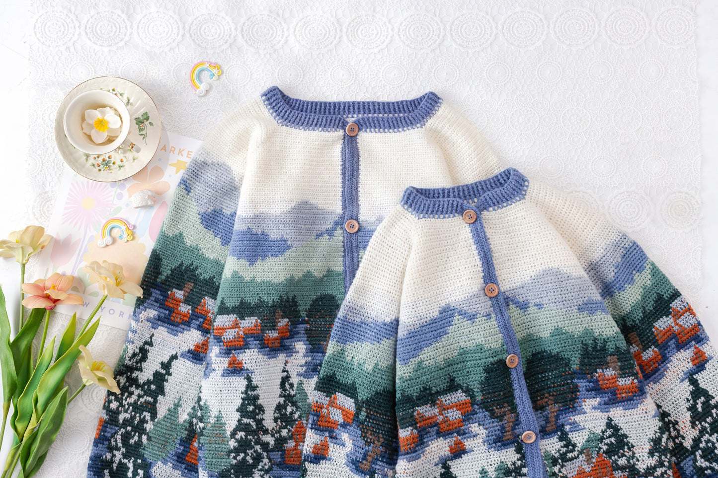 Snowtown | Crochet Chart Pattern | Limited Written Instructions | Video Tutorial Available