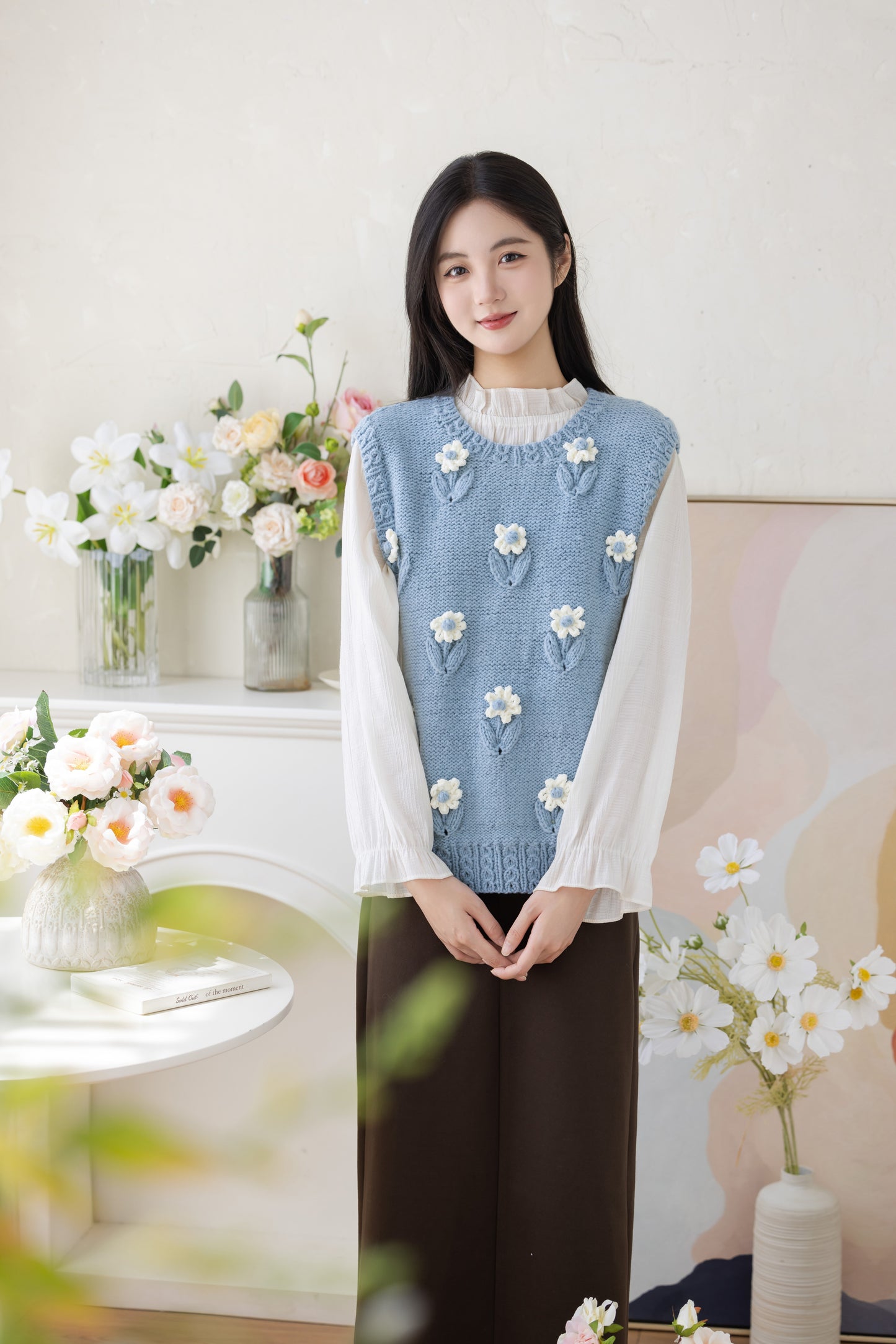 Bloomie Vest Knit Pattern