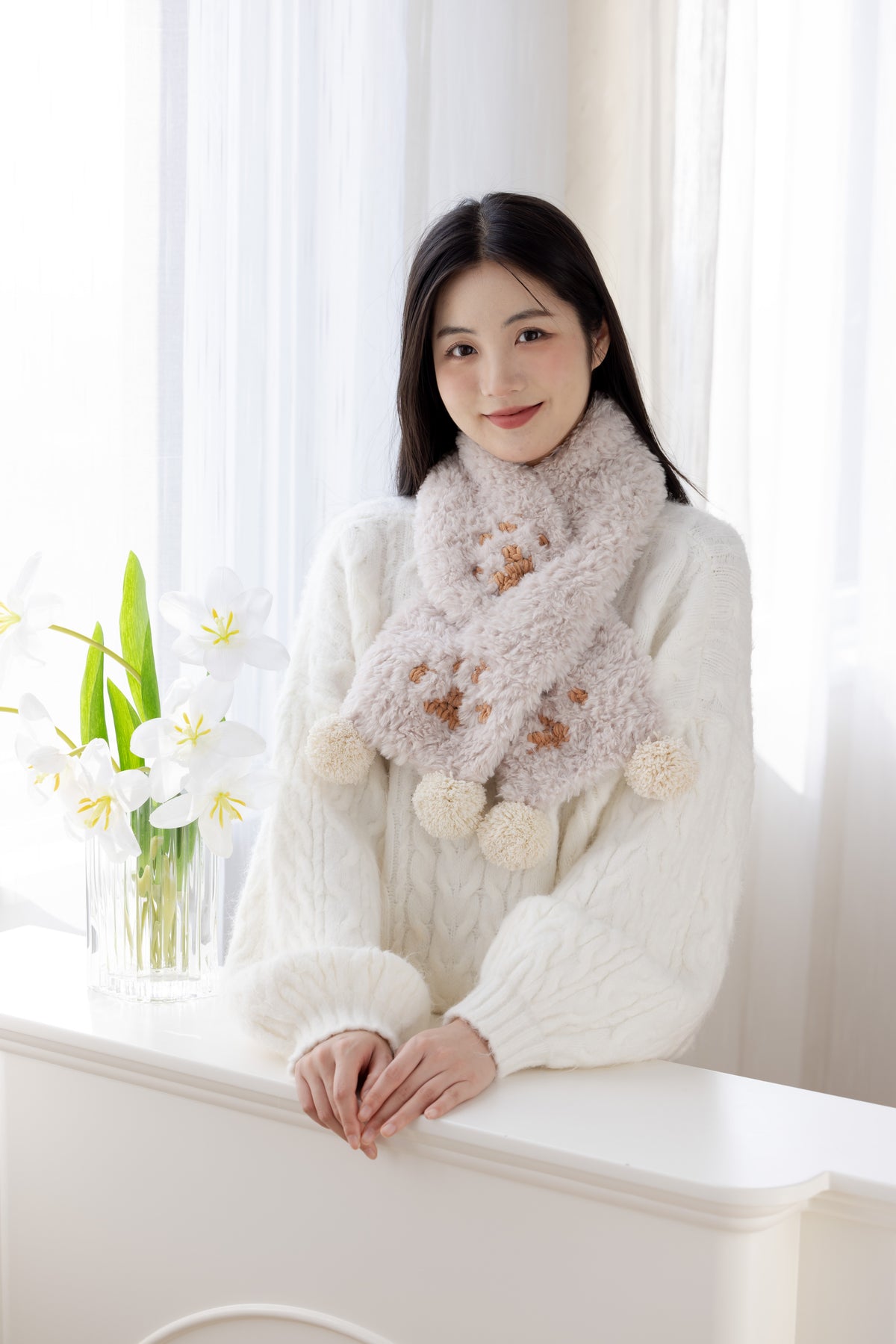 Paw Scarf Crochet Pattern