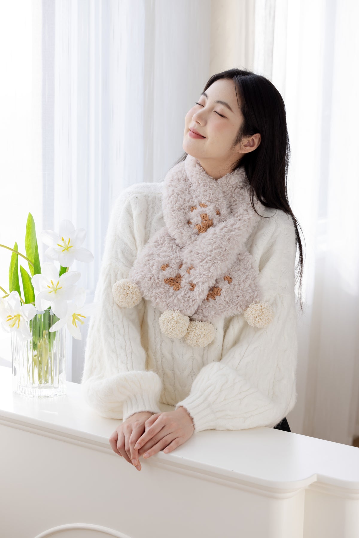 Paw Scarf Crochet Pattern